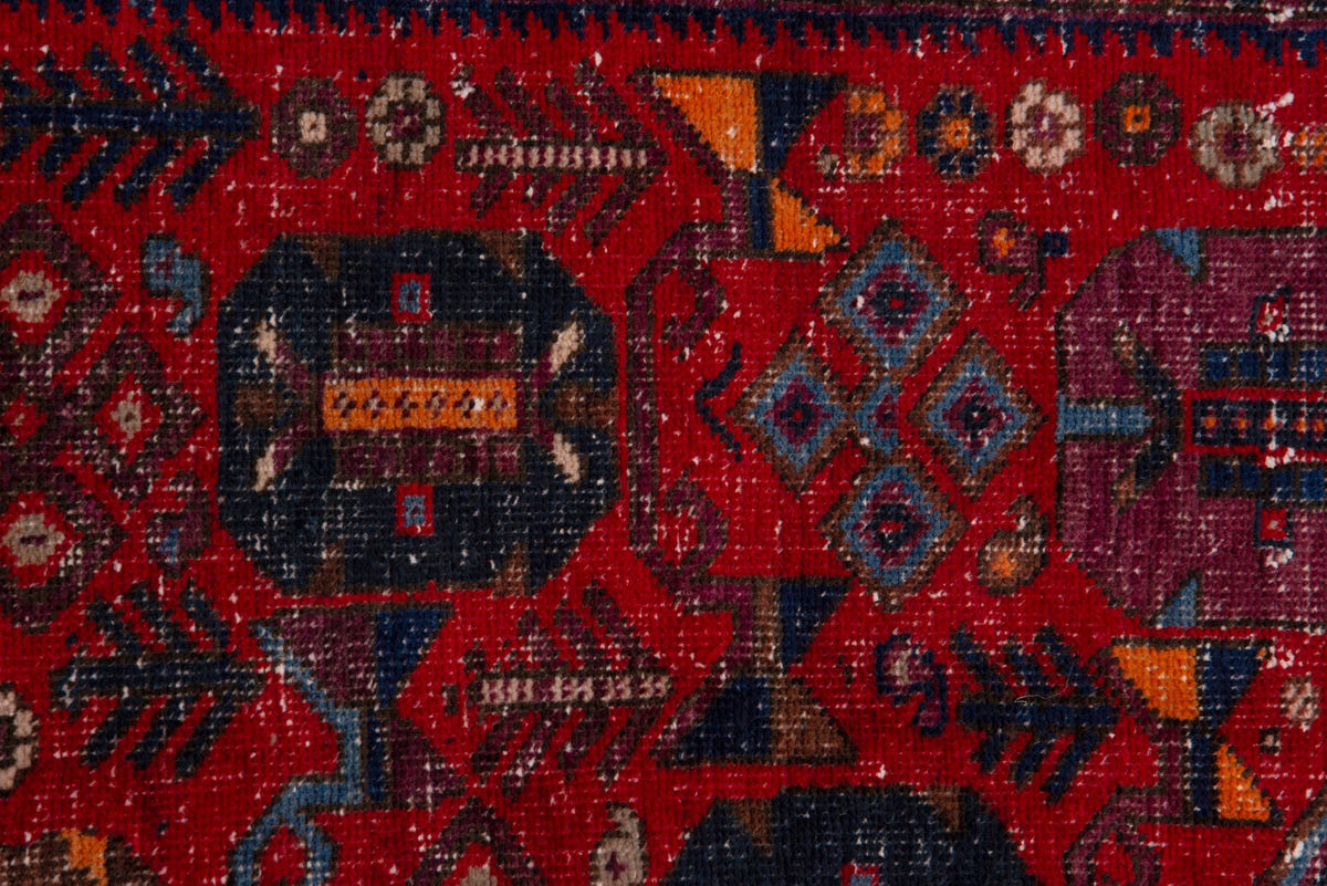 3665, Persian Borujerd Area Rug