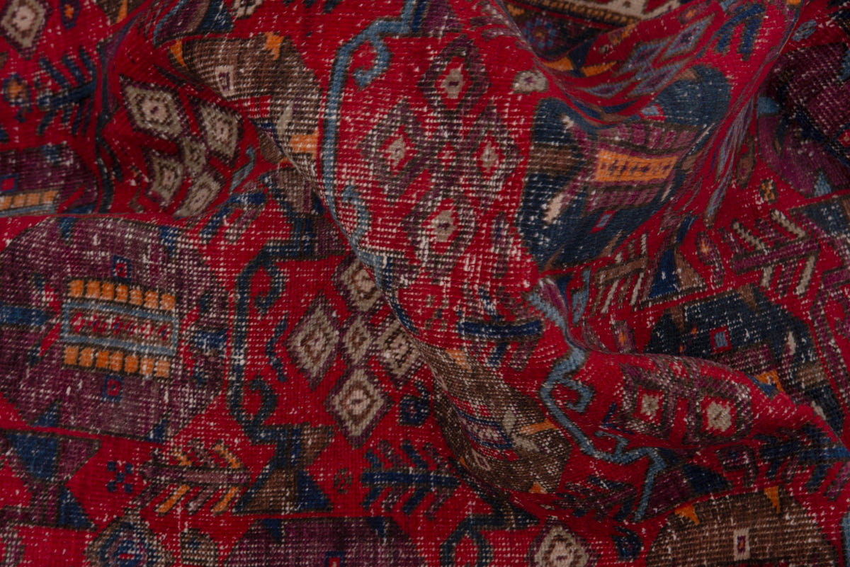 3665, Persian Borujerd Area Rug