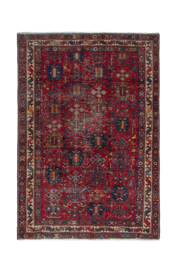 3665, Persian Borujerd Area Rug
