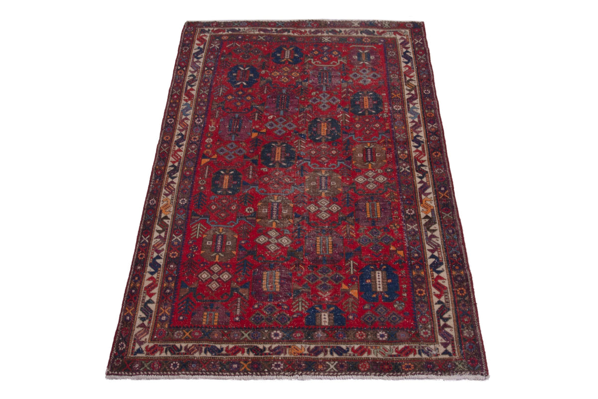 3665, Persian Borujerd Area Rug