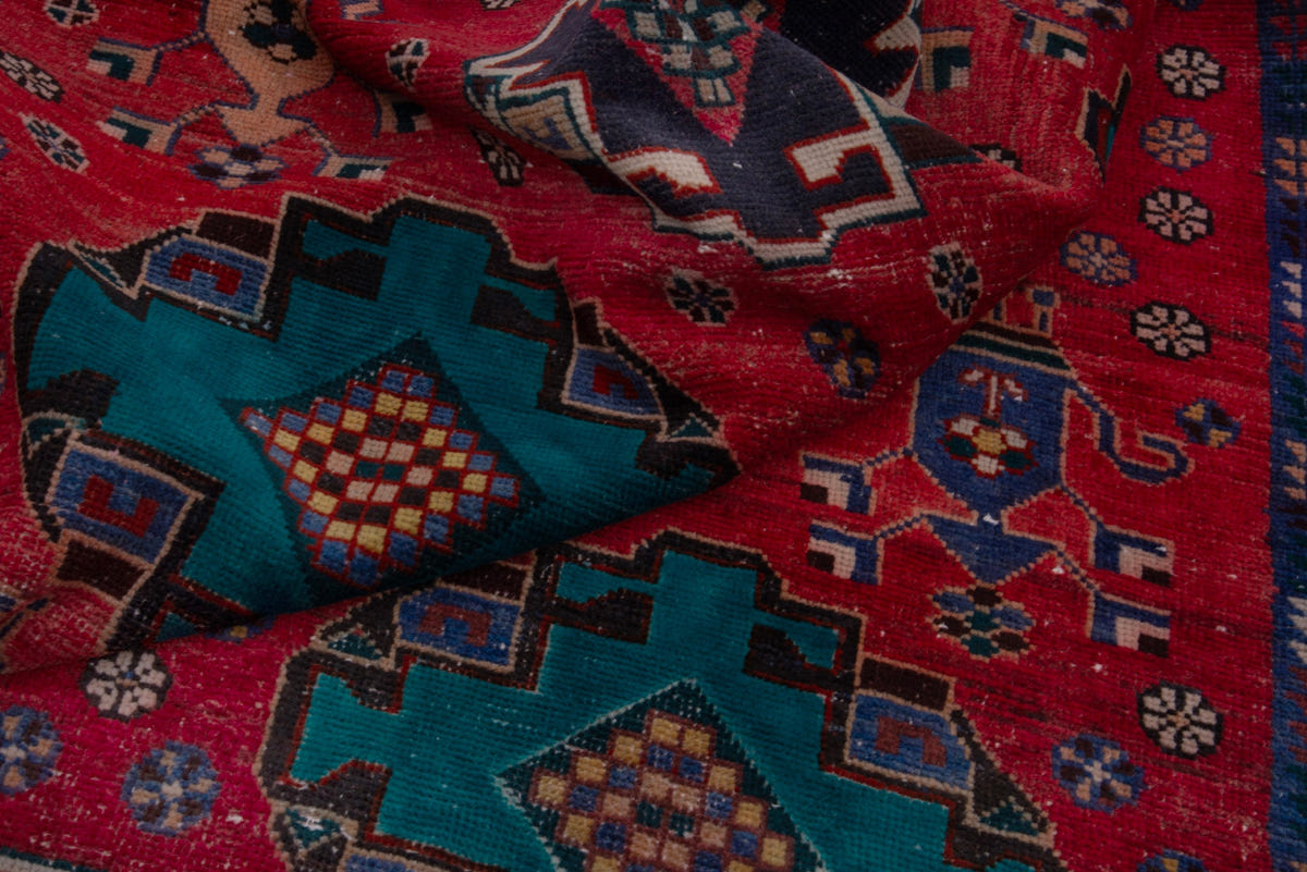 3674, Persian Shiraz Runner Rug