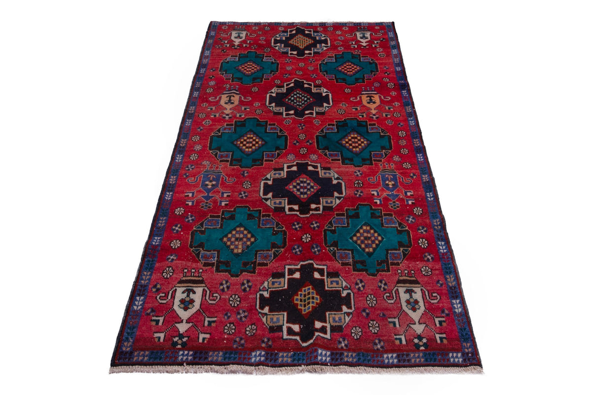 3674, Persian Shiraz Runner Rug