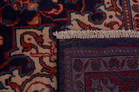 Persian Mahal oversized rug in navy and deep red, view 20 of 20