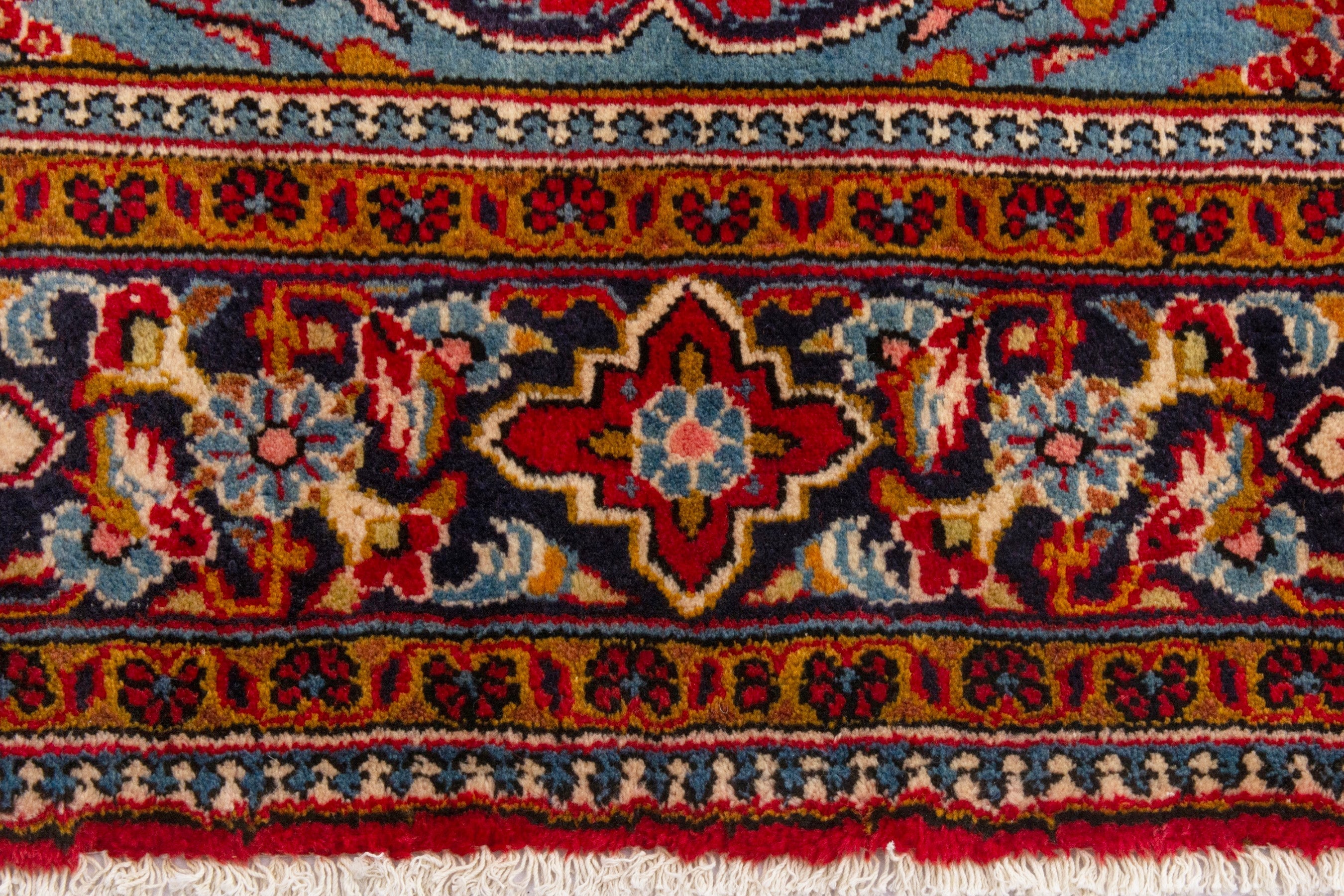 Persian Vist area rug in deep red and burgundy, view 11 of 22