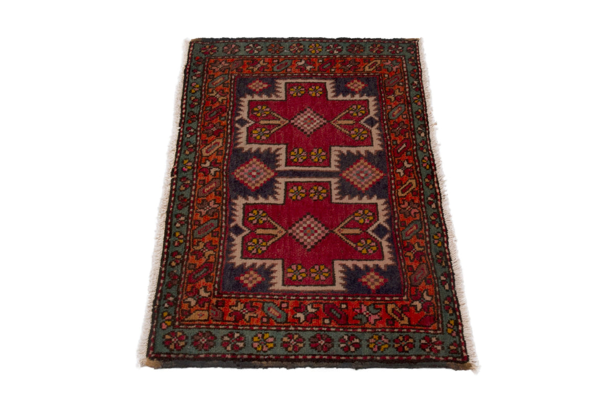 3756, Persian Azerbaijan Mini Rug