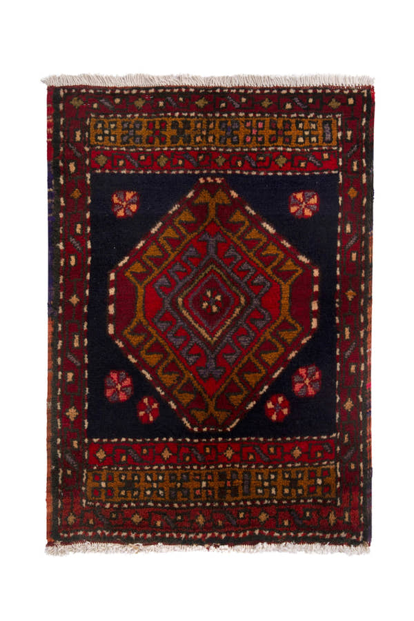 3766, Persian Azerbaijan Mini Rug