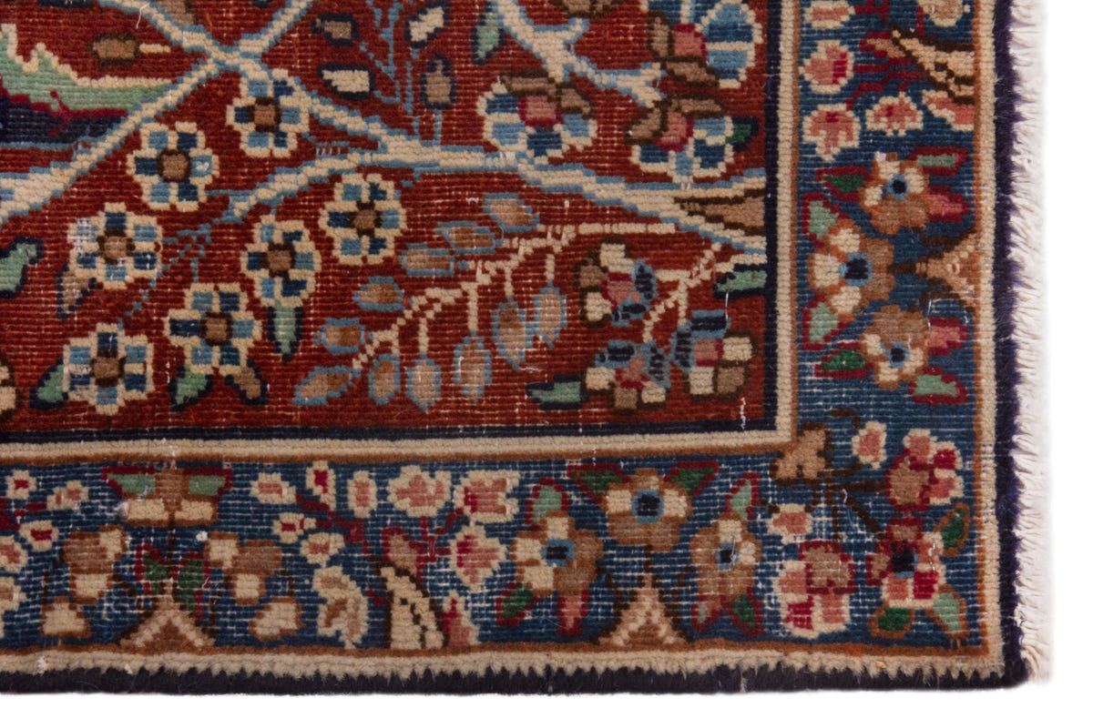 3797, Persian Kerman Mini Rug