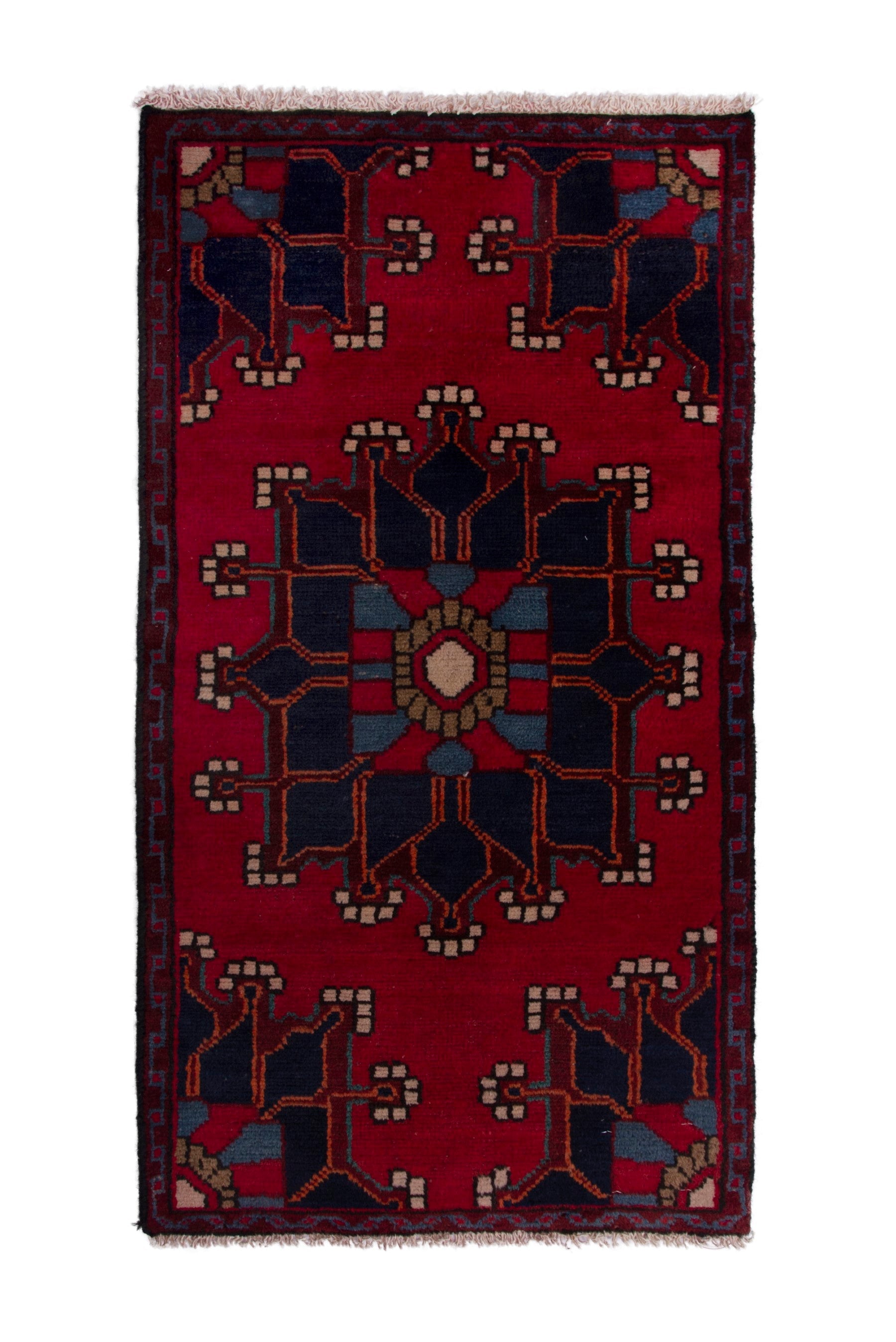 3806 - Persian Hamedan Accent Rug 2' x 3'7"