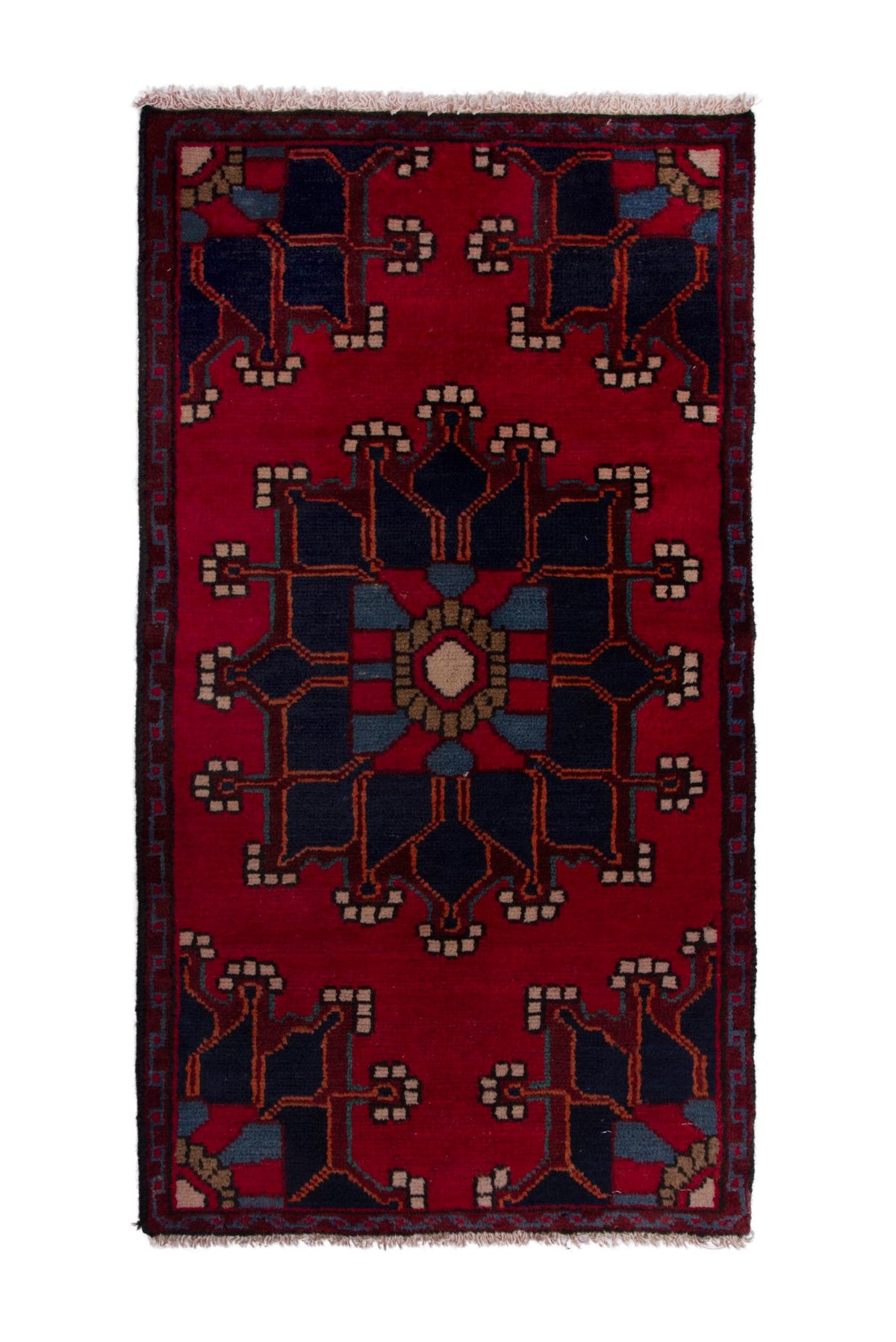 3806 - Persian Hamedan Accent Rug 2' x 3'7"