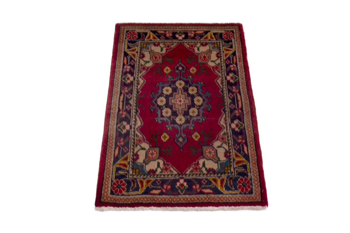 3812, Persian Tabriz Mini Rug