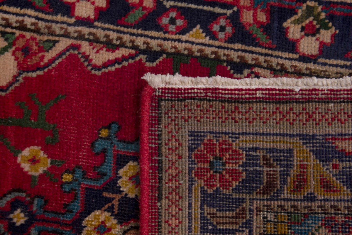 3812, Persian Tabriz Mini Rug
