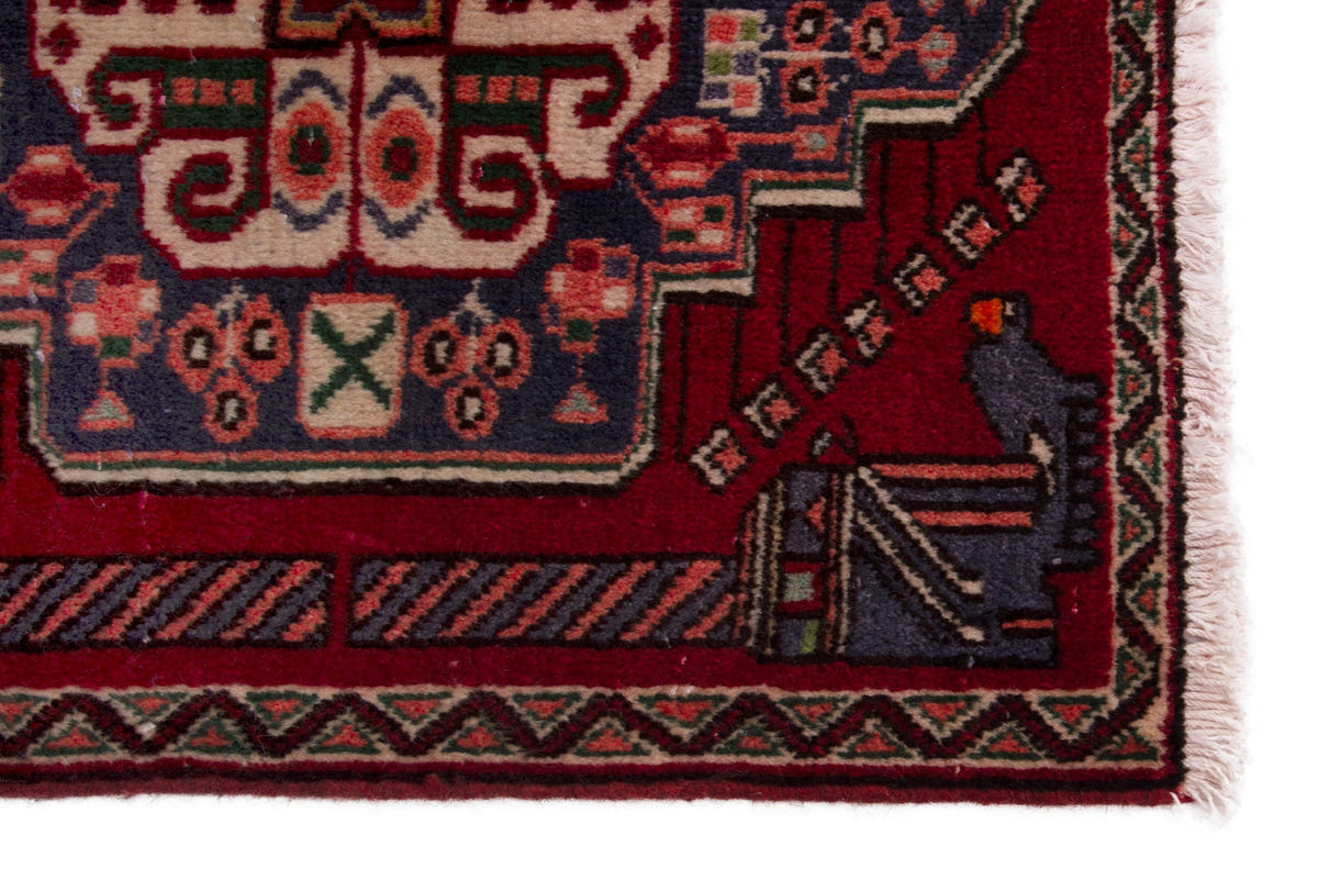 3814, Persian Shiraz Mini Rug