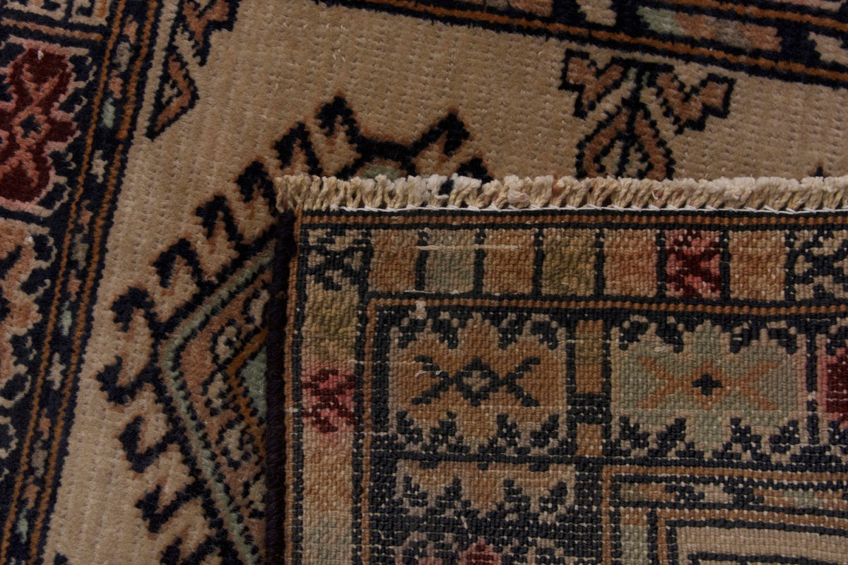 3819, Persian Torkaman Mini Rug