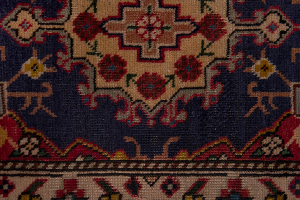 3820, Persian Tabriz Mini Rug
