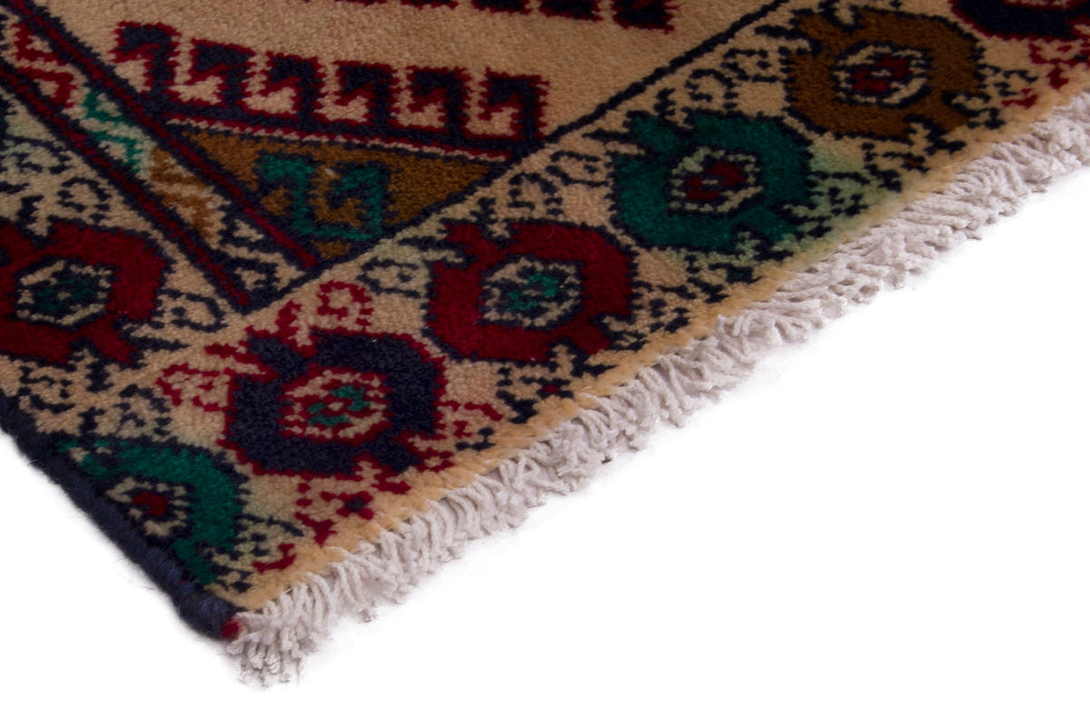 3821, Persian Torkaman Mini Rug