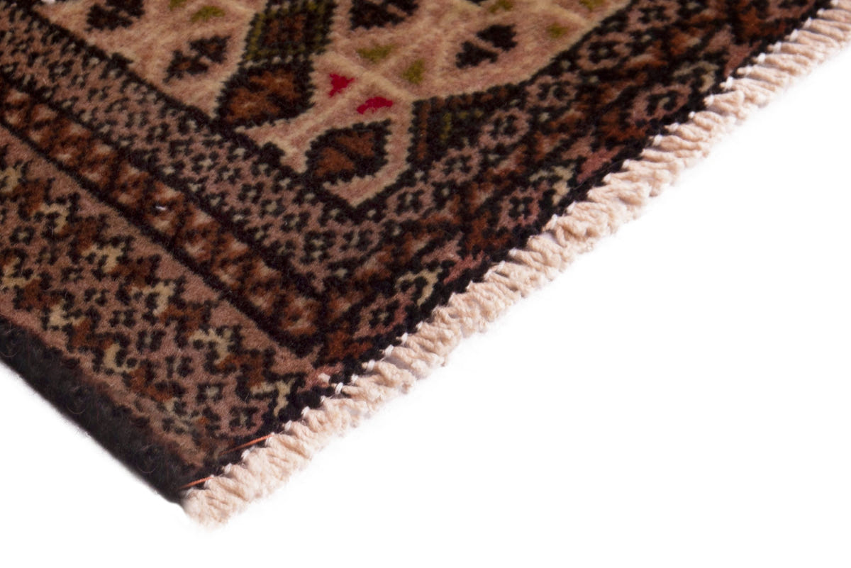 3824, Persian Torkaman Mini Rug