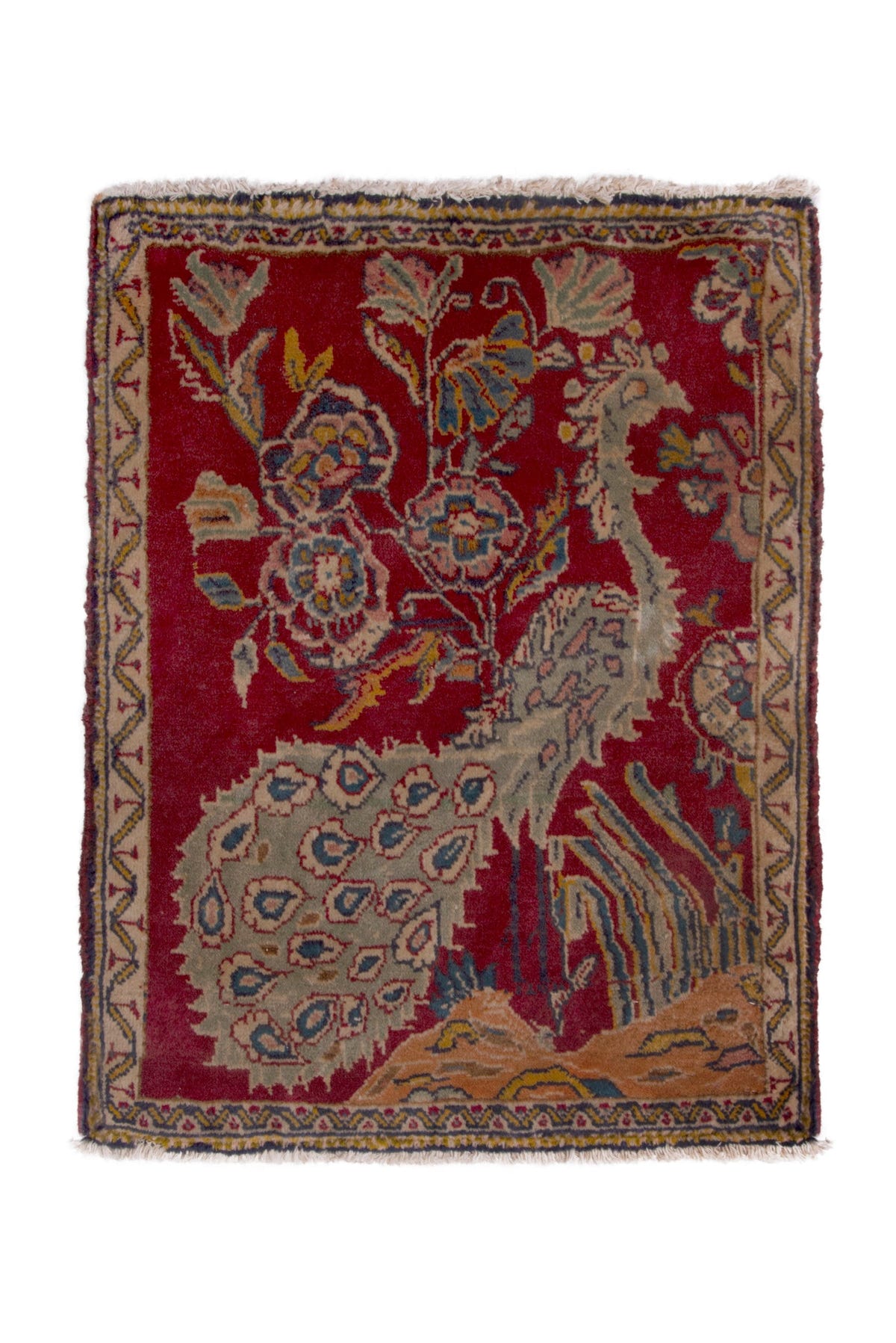 3835, Persian Shiraz Mini Rug