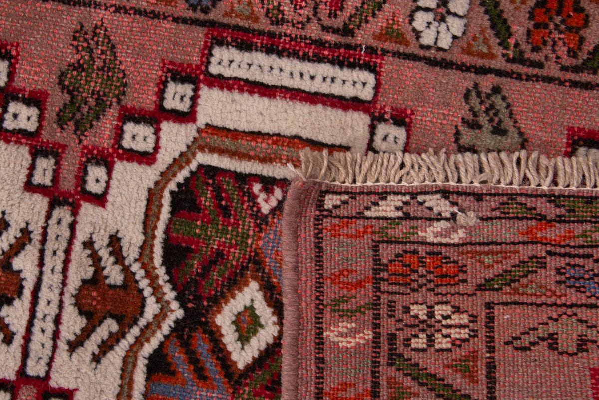 3845, Persian Torkaman Mini Rug