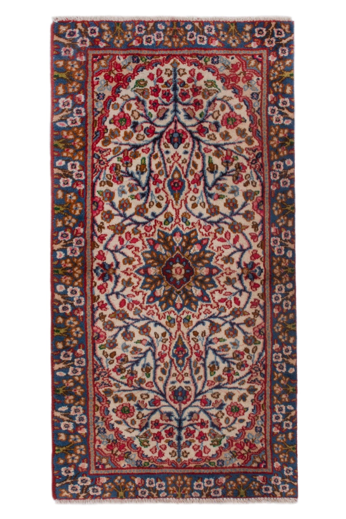 3851, Persian Kerman Mini Rug