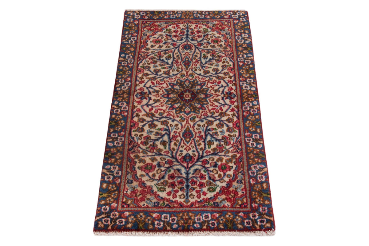 3851, Persian Kerman Mini Rug
