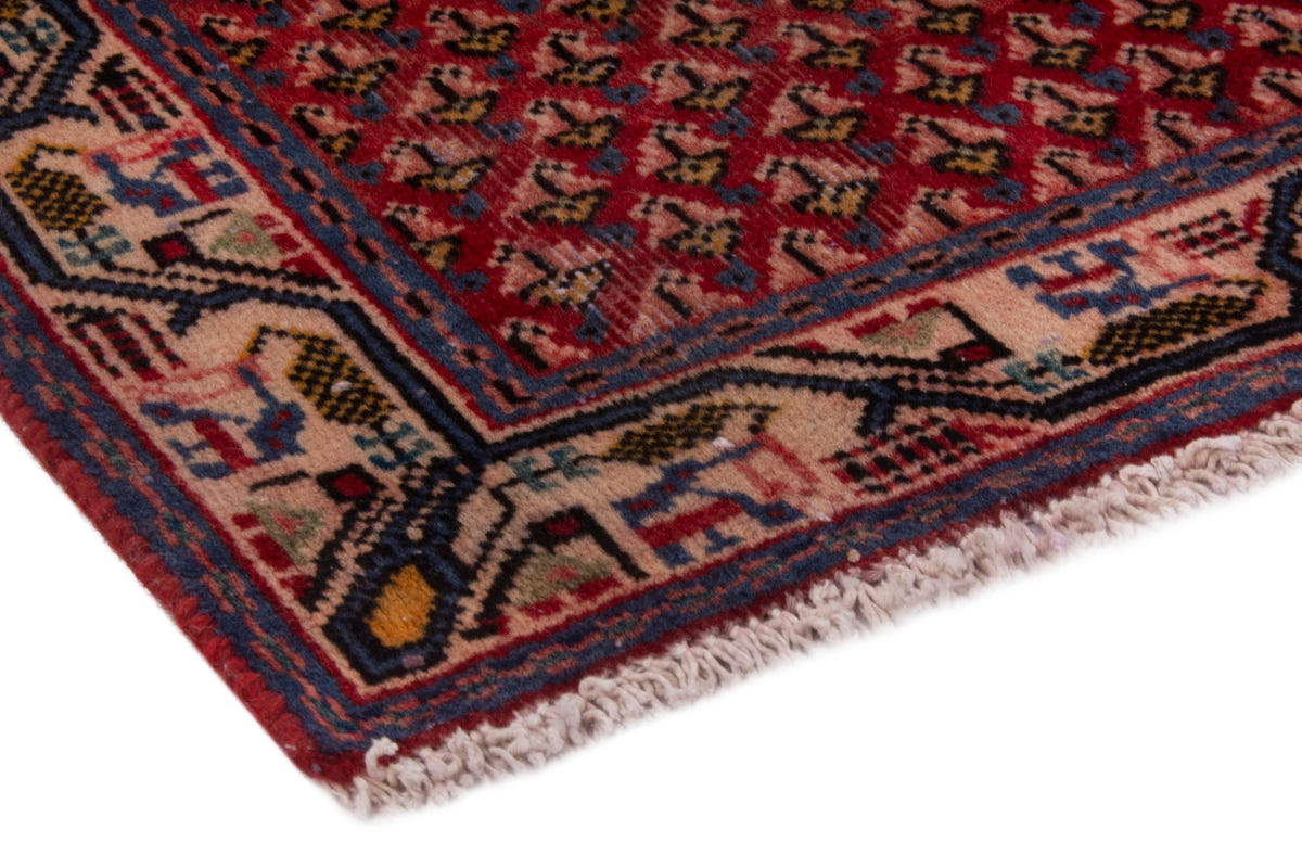 3854, Persian Botteh Mini Rug