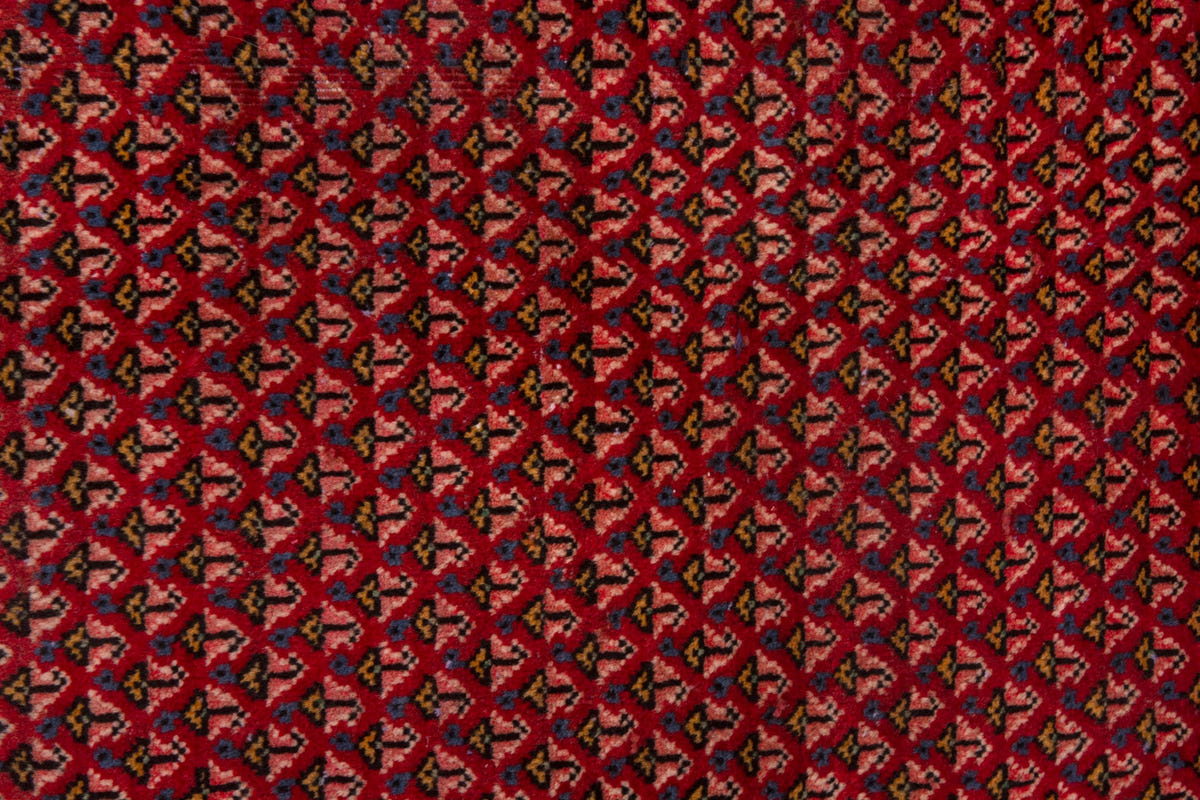 3854, Persian Botteh Mini Rug