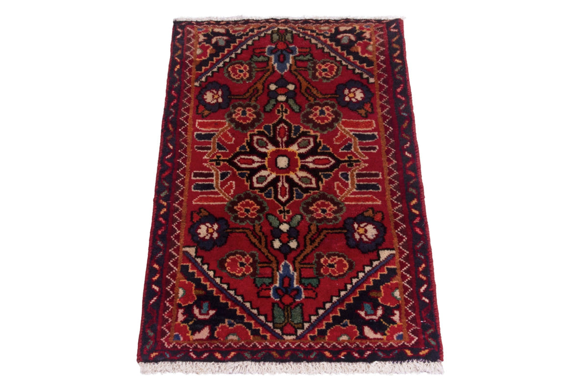 3869, Persian Hamadan Mini Rug