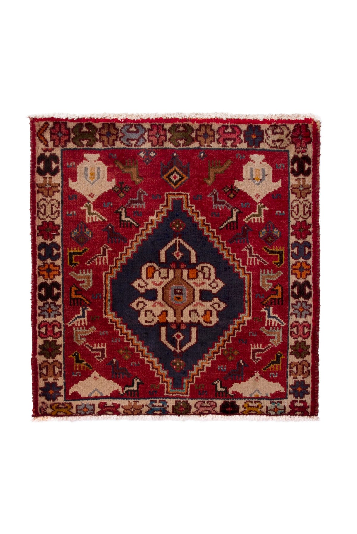 3875, Persian Shiraz Mini Rug
