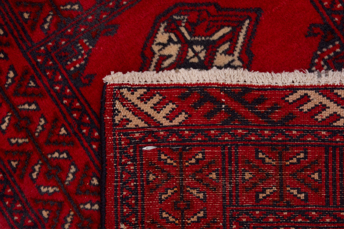 3876, Persian Torkaman Mini Rug