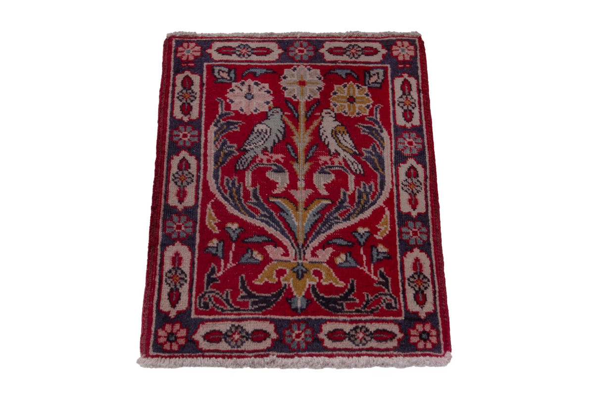 3890, Persian Tabriz Mini Rug