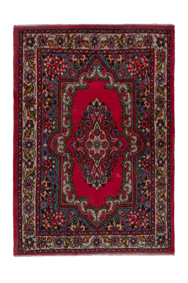 3893, Persian Arak Mini Rug