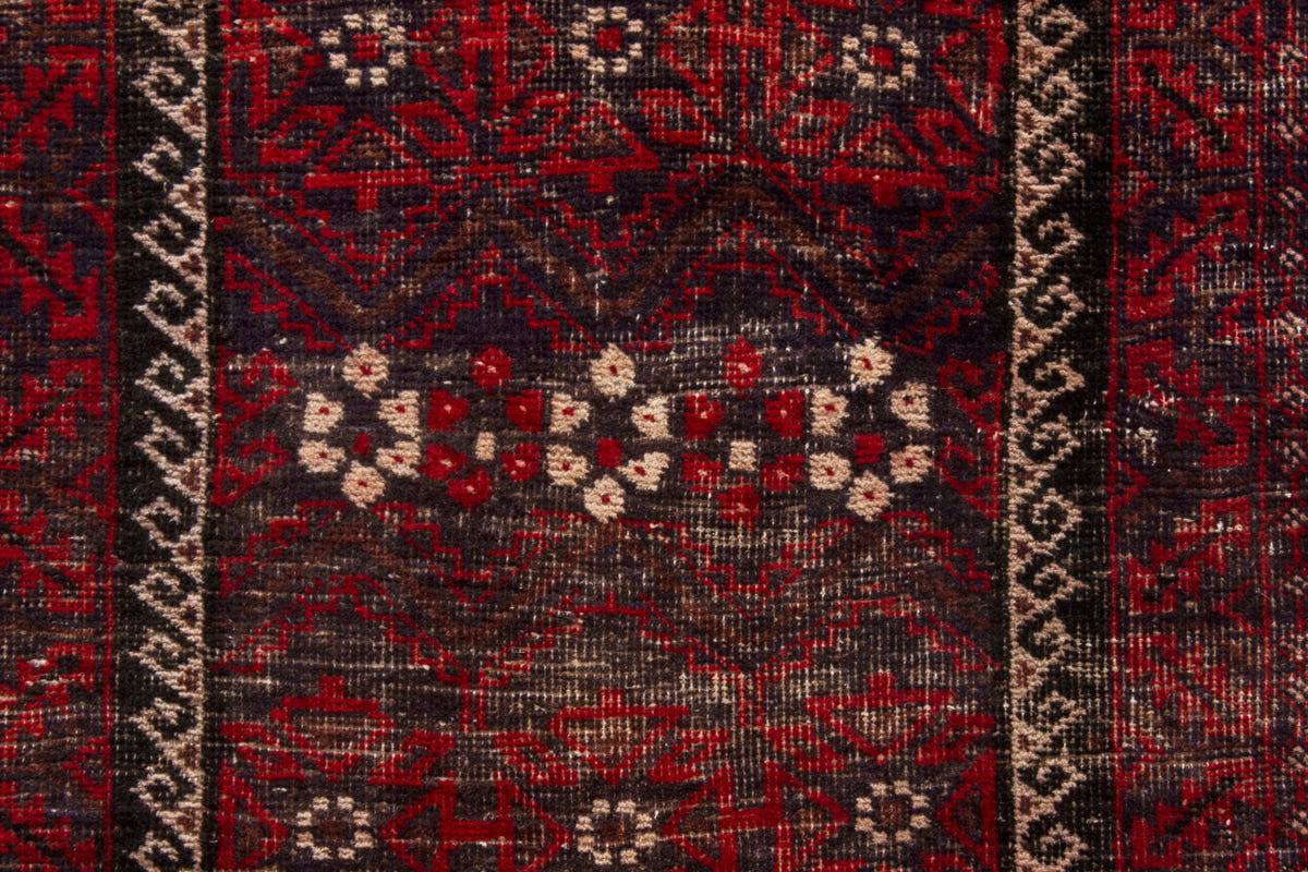 3928, Persian Baluch Area Rug