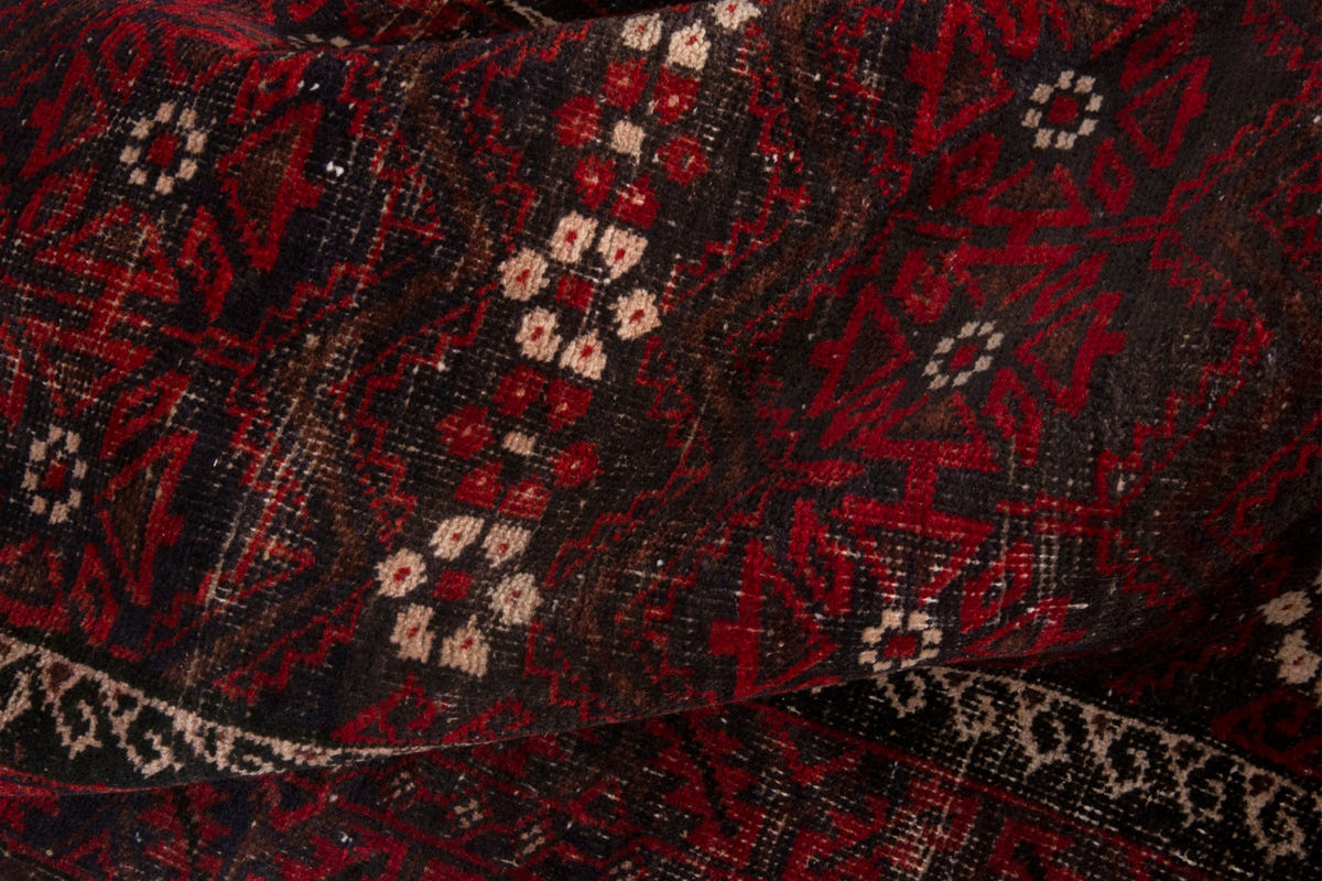 3928, Persian Baluch Area Rug