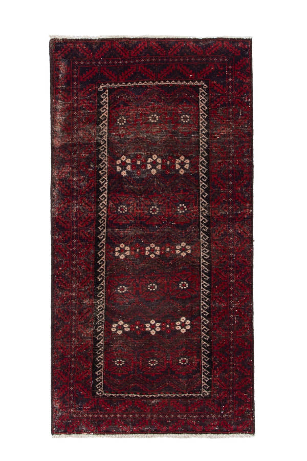 3928, Persian Baluch Area Rug