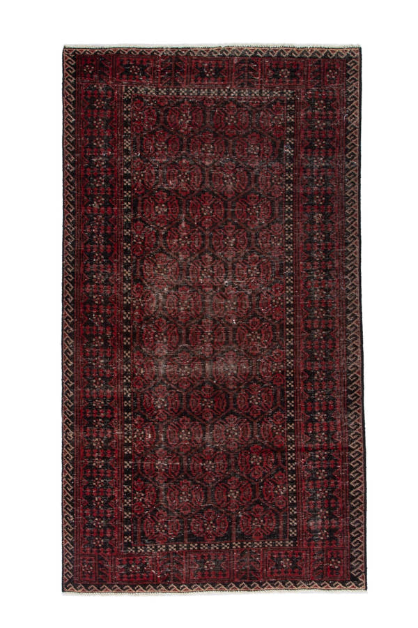 3932, Persian Baluch Area Rug