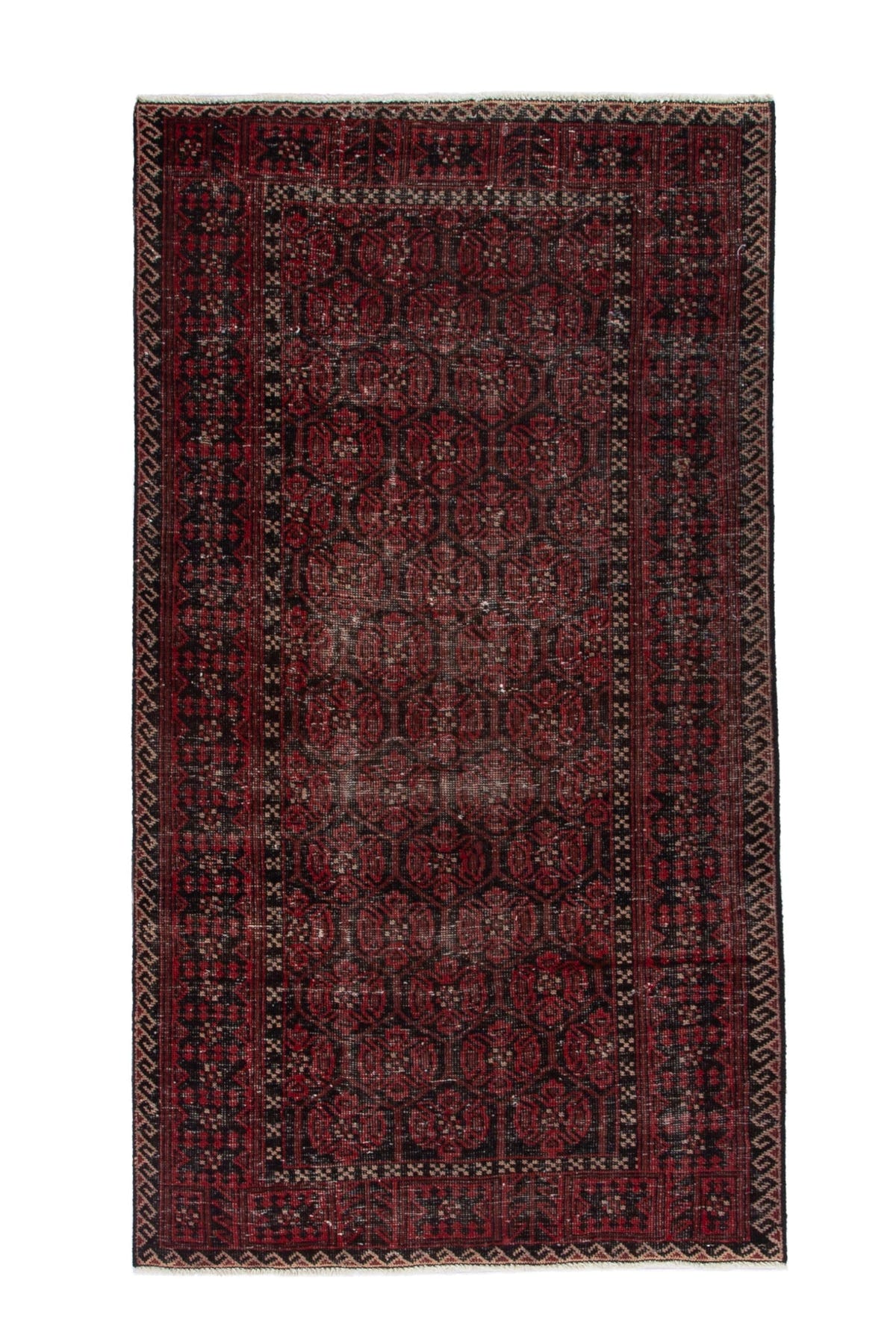 3932, Persian Baluch Area Rug