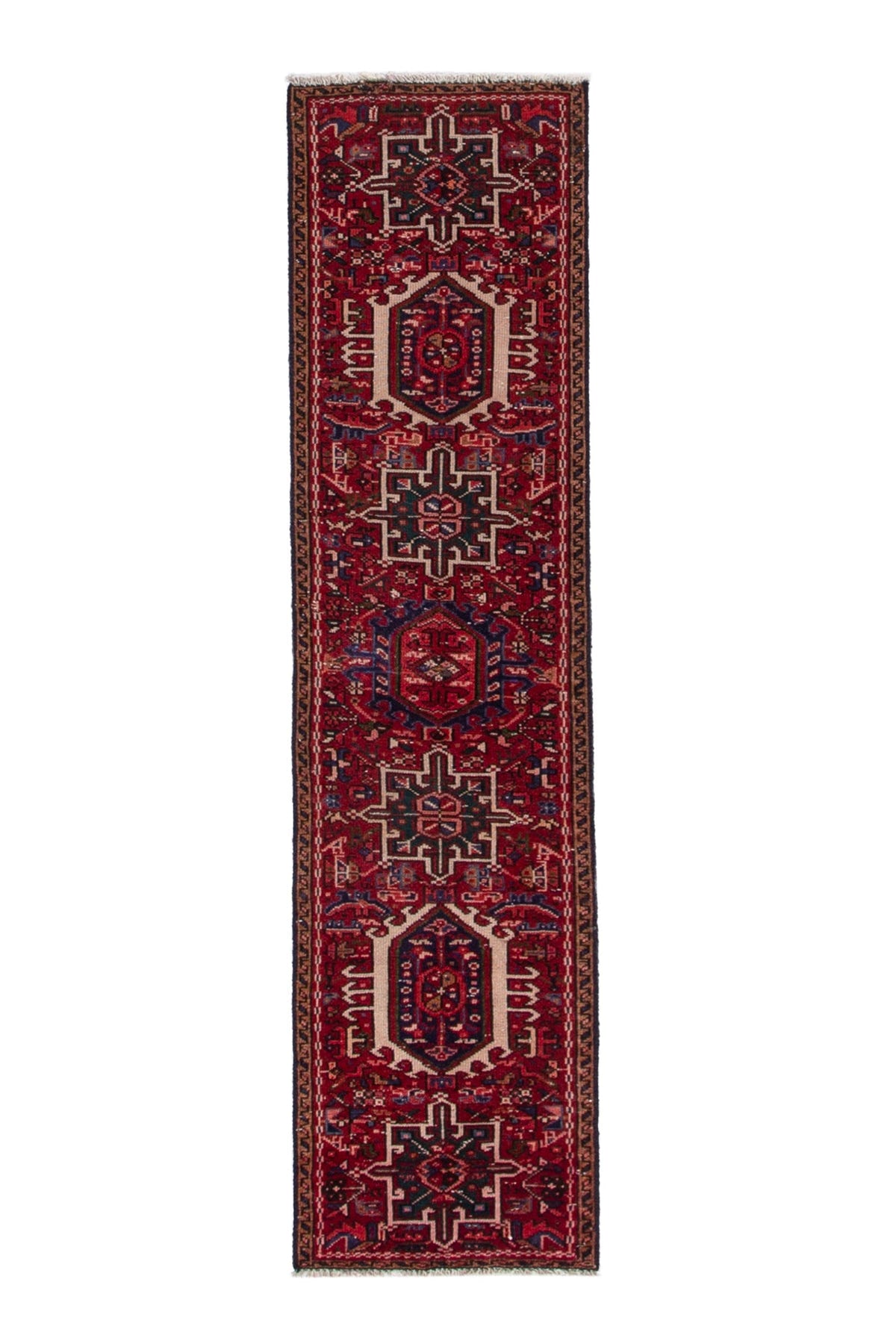 3940, Persian Gharajeh Runner Rug