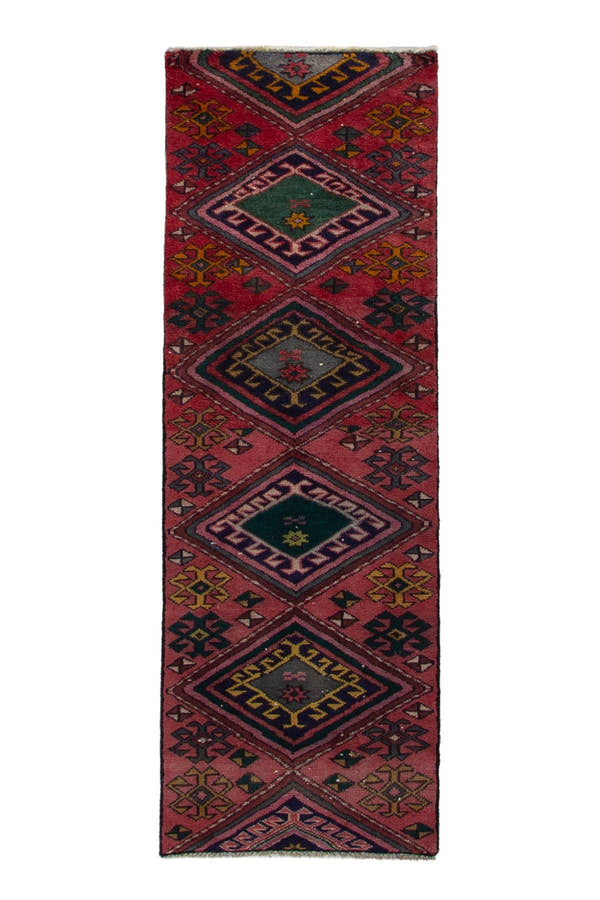 3944, Persian Gharajeh Runner Rug