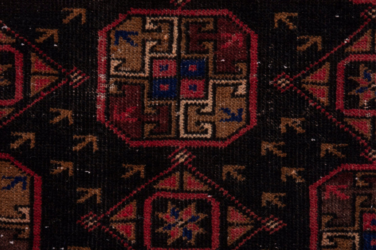 3946, Persian Torkaman Area Rug