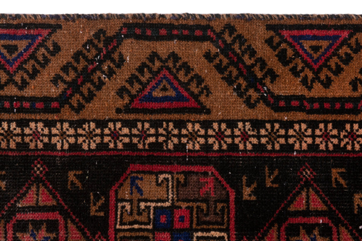 3946, Persian Torkaman Area Rug