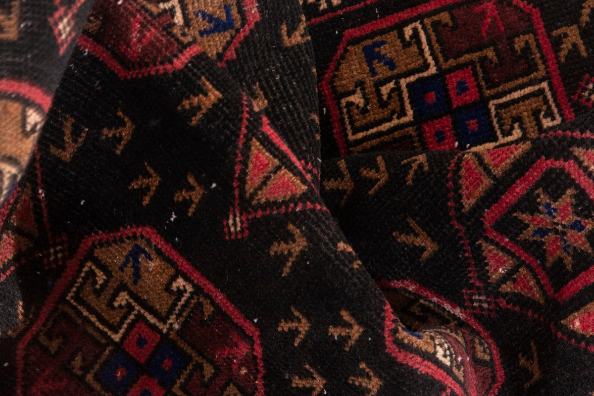 3946, Persian Torkaman Area Rug