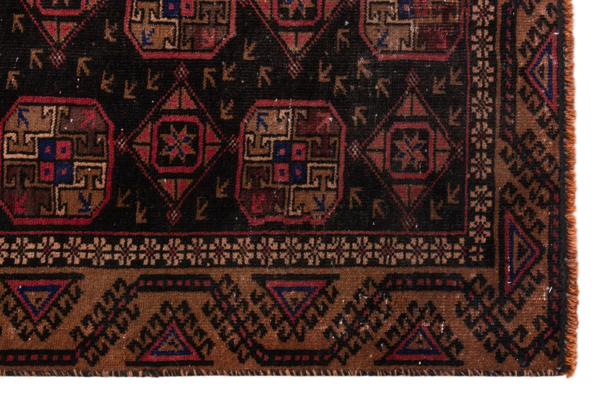 3946, Persian Torkaman Area Rug