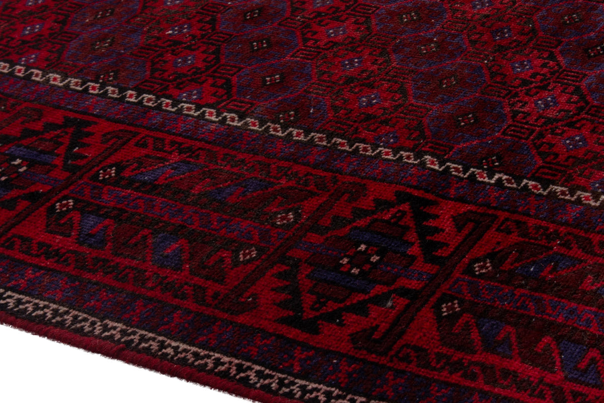 3951, Persian Baluch Area Rug