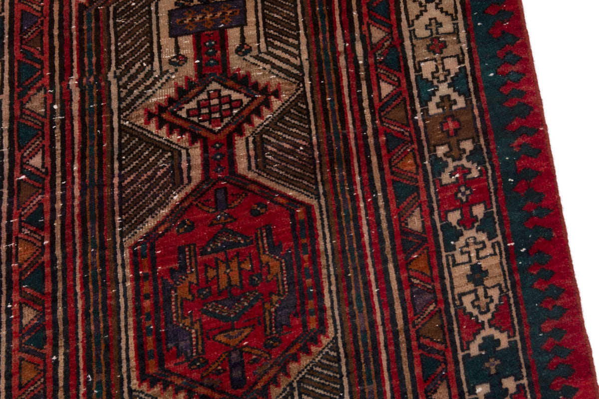 3957, Persian Azerbaijan Area Rug