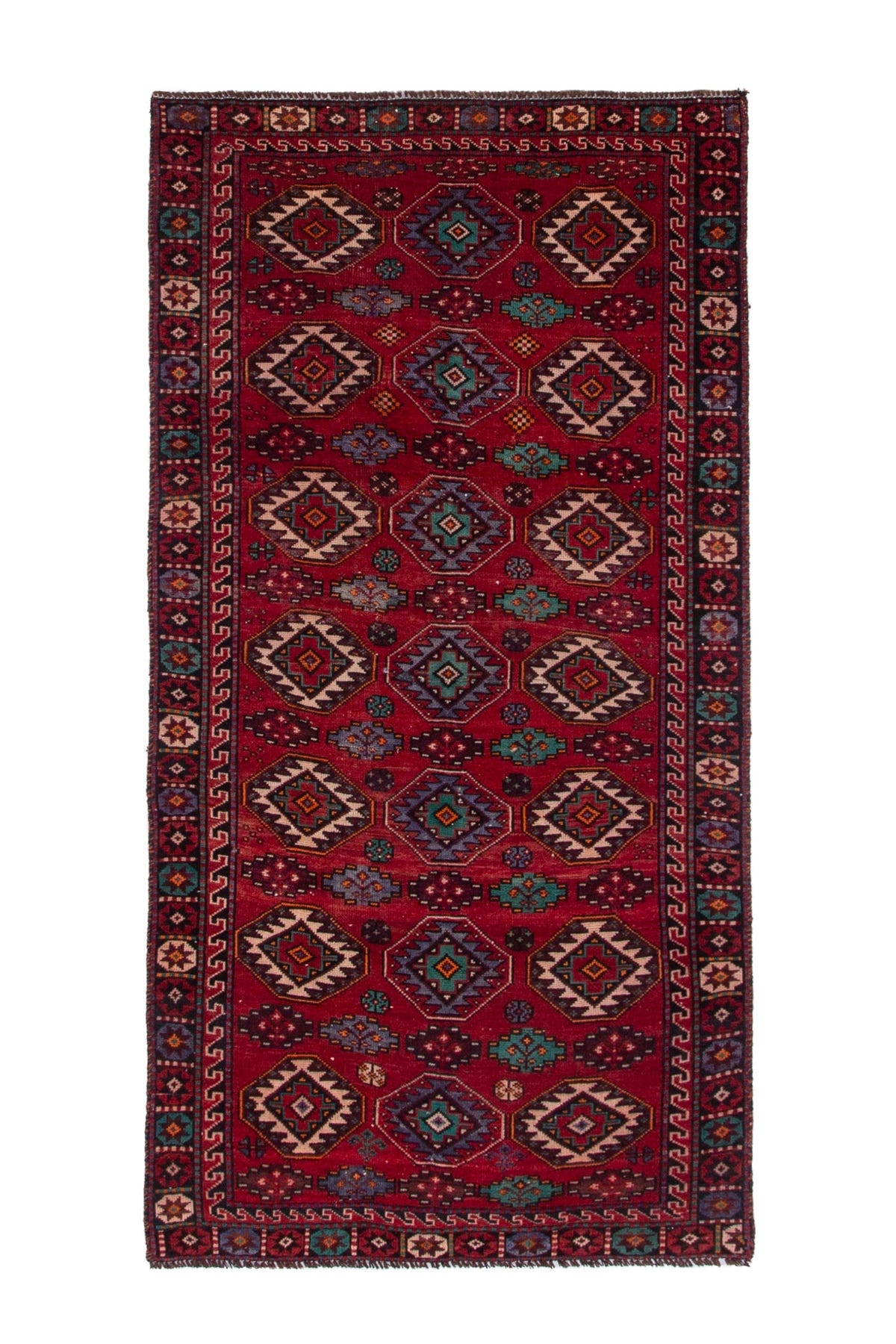 3958, Persian Baluch Area Rug