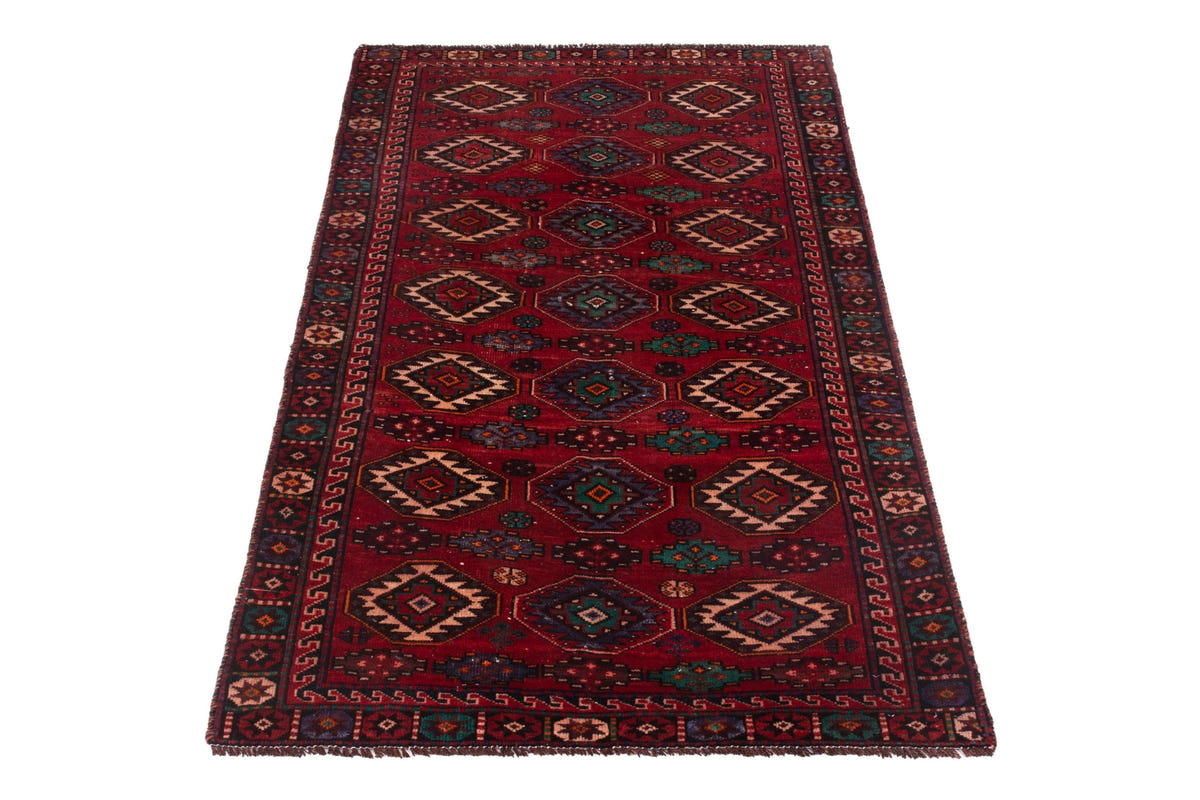 3958, Persian Baluch Area Rug