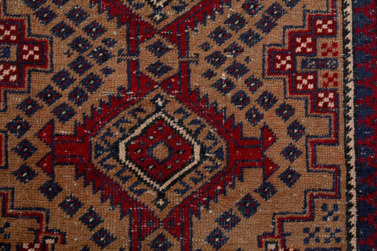 3962, Persian Baluch Area Rug