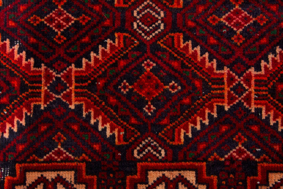 3970, Persian Baluch Area Rug