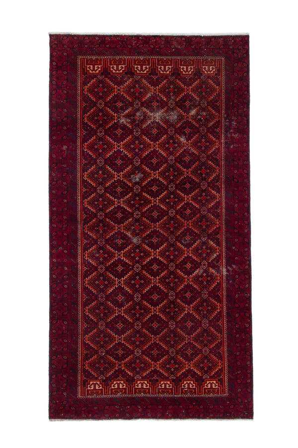 3970, Persian Baluch Area Rug