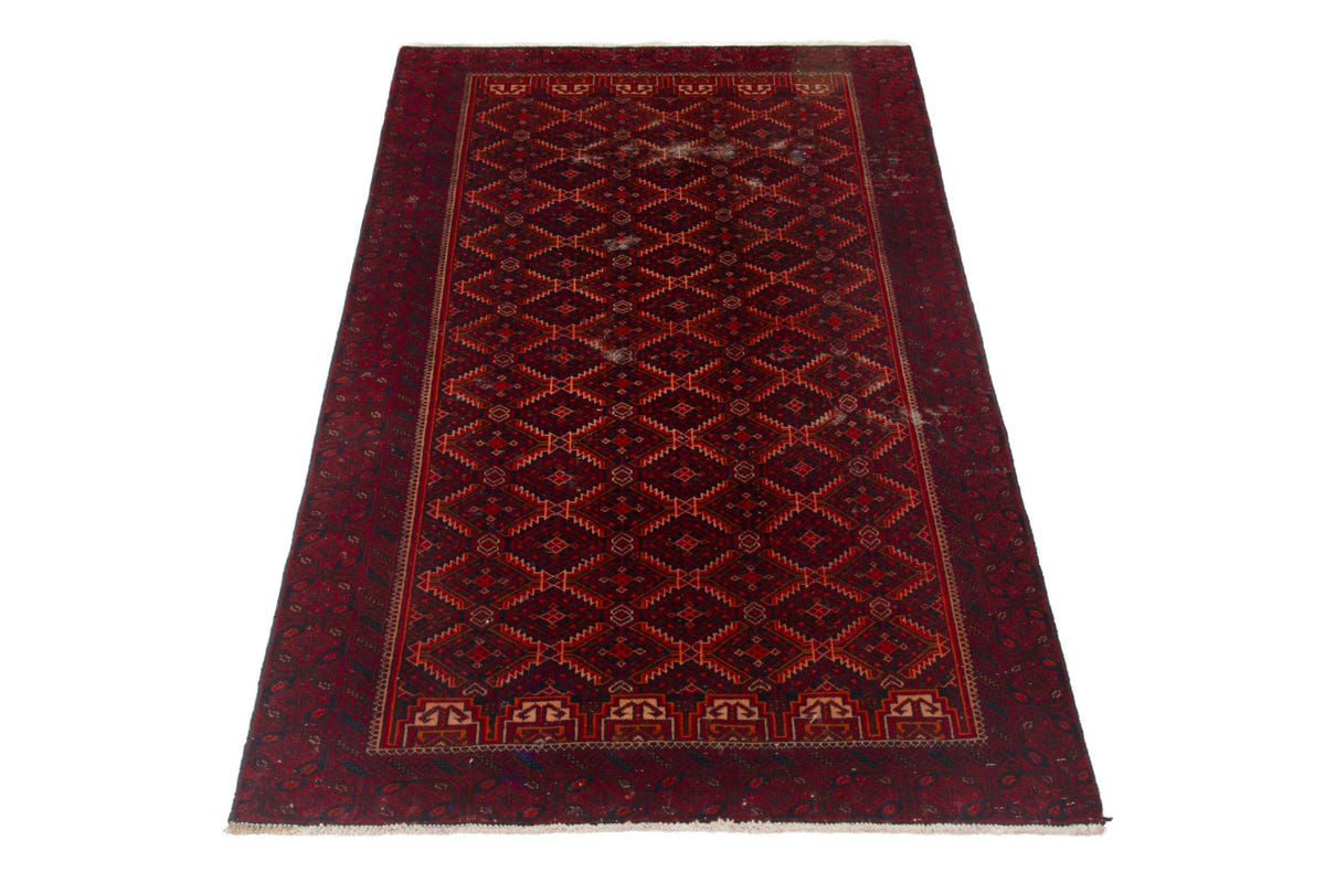 3970, Persian Baluch Area Rug